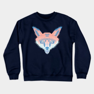 Geometric Fox (pastel) Crewneck Sweatshirt